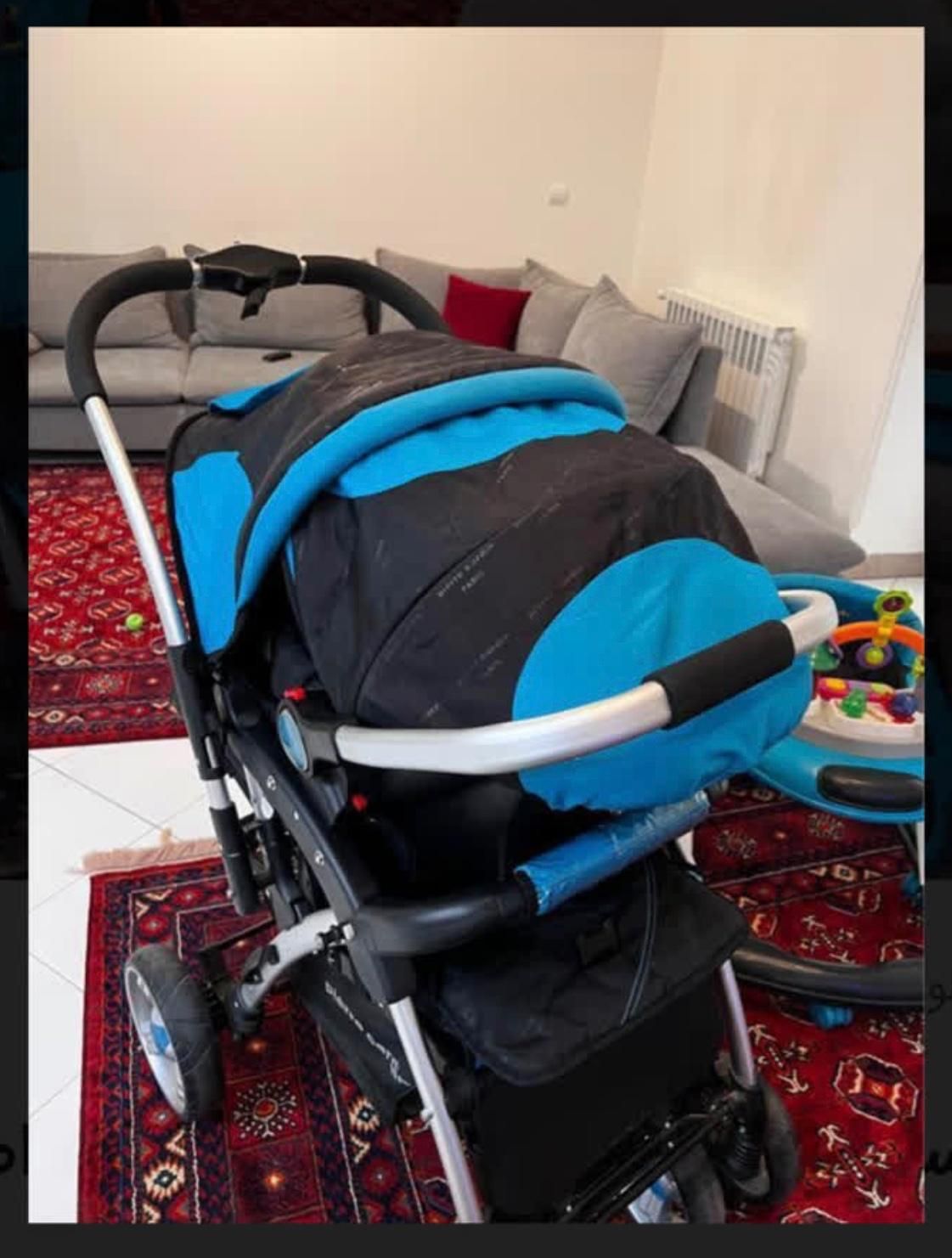 سرویس کالسکه‌ پیرگاردین اصل فرانسه|اسباب و اثاث بچه|پاکدشت, پاکدشت (مامازند)|دیوار