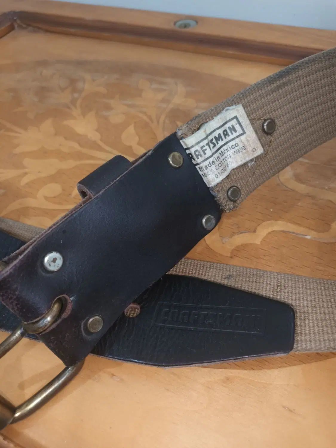 کمربند چرم مکزیکی اصل CRAFTSMAN   Made in Mexico|کیف، کفش، کمربند|اصفهان, فرح آباد|دیوار