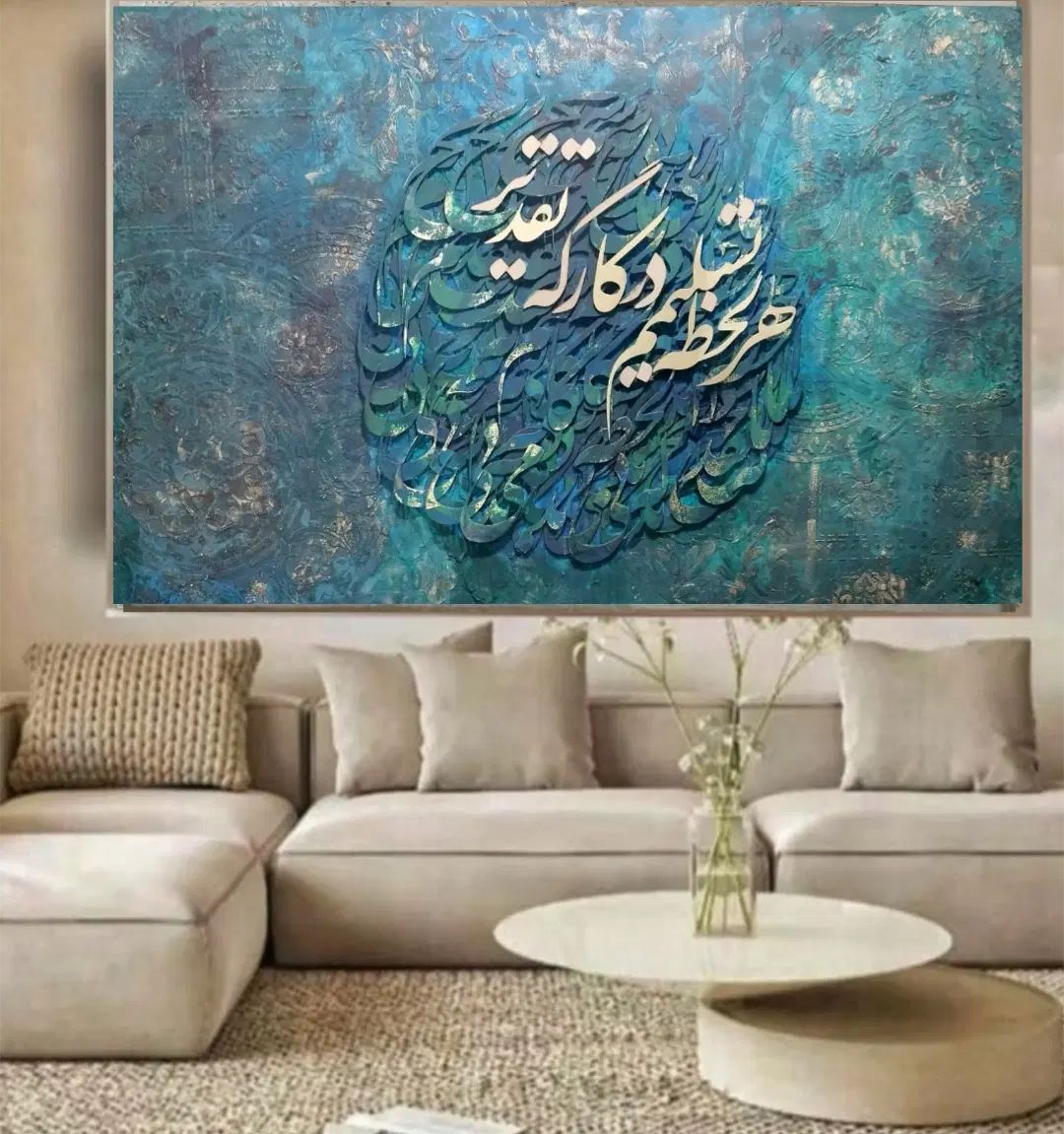 تابلوهای دکوراتیو نقاشی و پتینه سایز بزرگ هنر دست|تابلو، نقاشی، عکس|تهران, استخر|دیوار