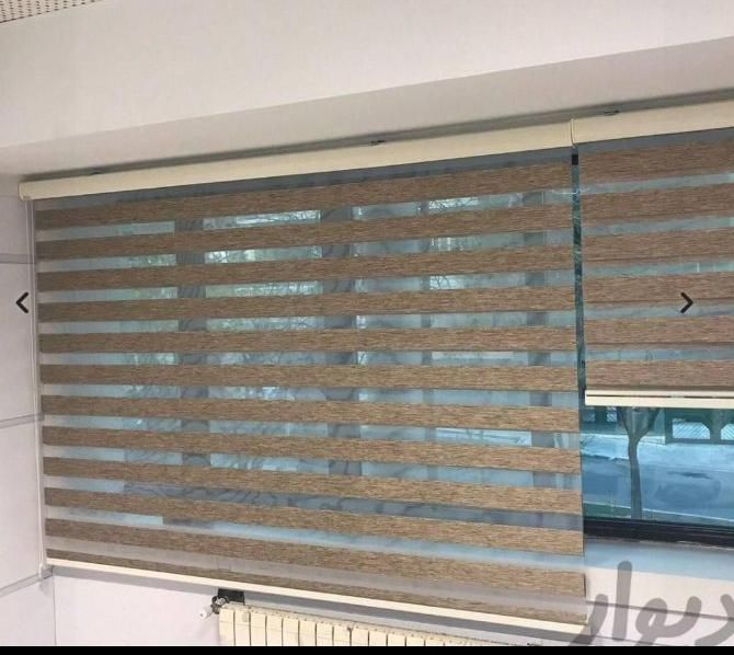 پرده های زبرا ساده وطرح دار(اداری و خانگی)|پرده، رانر، رومیزی|اصفهان, باغ دریاچه|دیوار