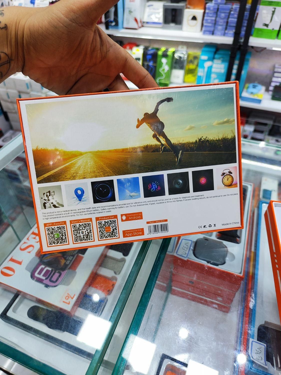 ساعت هوشمند kw53max ایرپاددار با۷بندکیفیت فوق عالی|لوازم جانبی موبایل و تبلت|مشهد, طلاب|دیوار