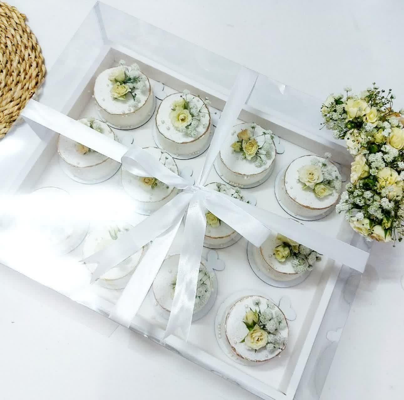 باکس مینی کیک خواستگاری|صنایع دستی و سایر لوازم تزئینی|قم, باجک سه|دیوار