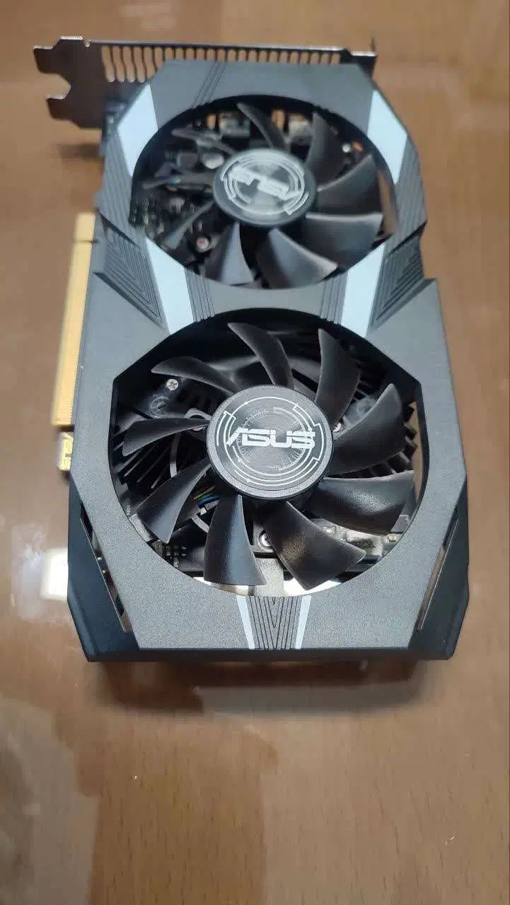 کارت گرافیک ایسوس دو فن 1050 2GB بیت بالا درحد نو|قطعات و لوازم جانبی رایانه|تهران, فدک|دیوار