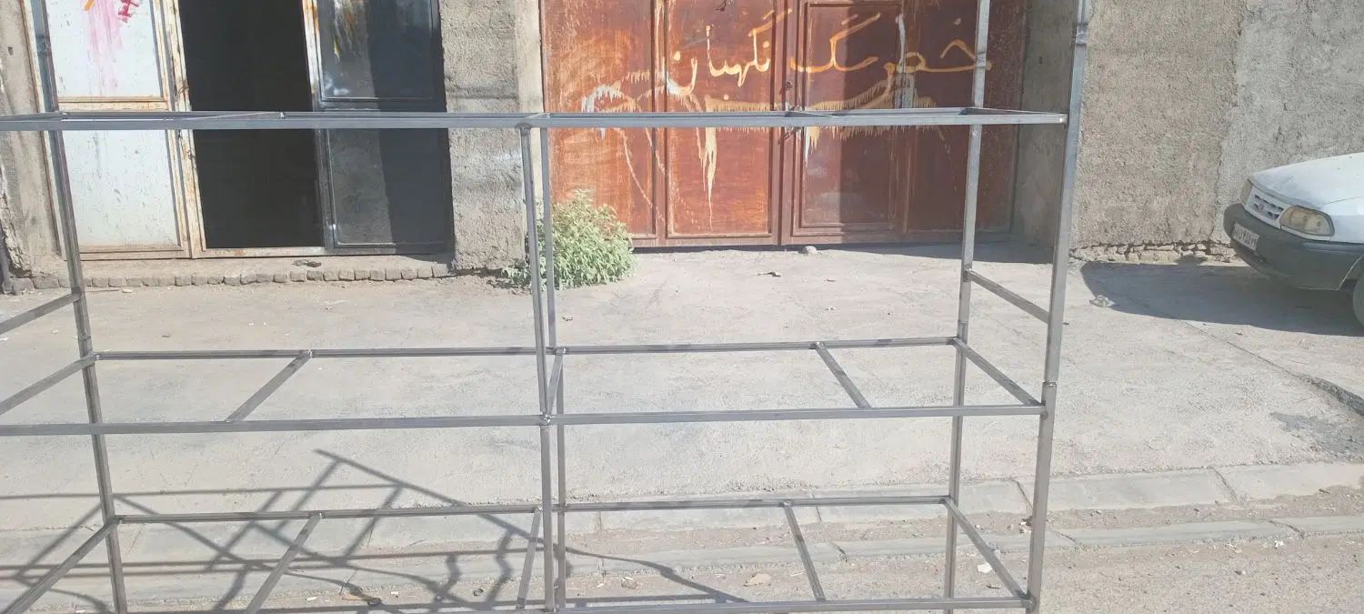 قفسه آهنی|کتابخانه، شلف، قفسه‌های دیواری|مشهد, نوید|دیوار