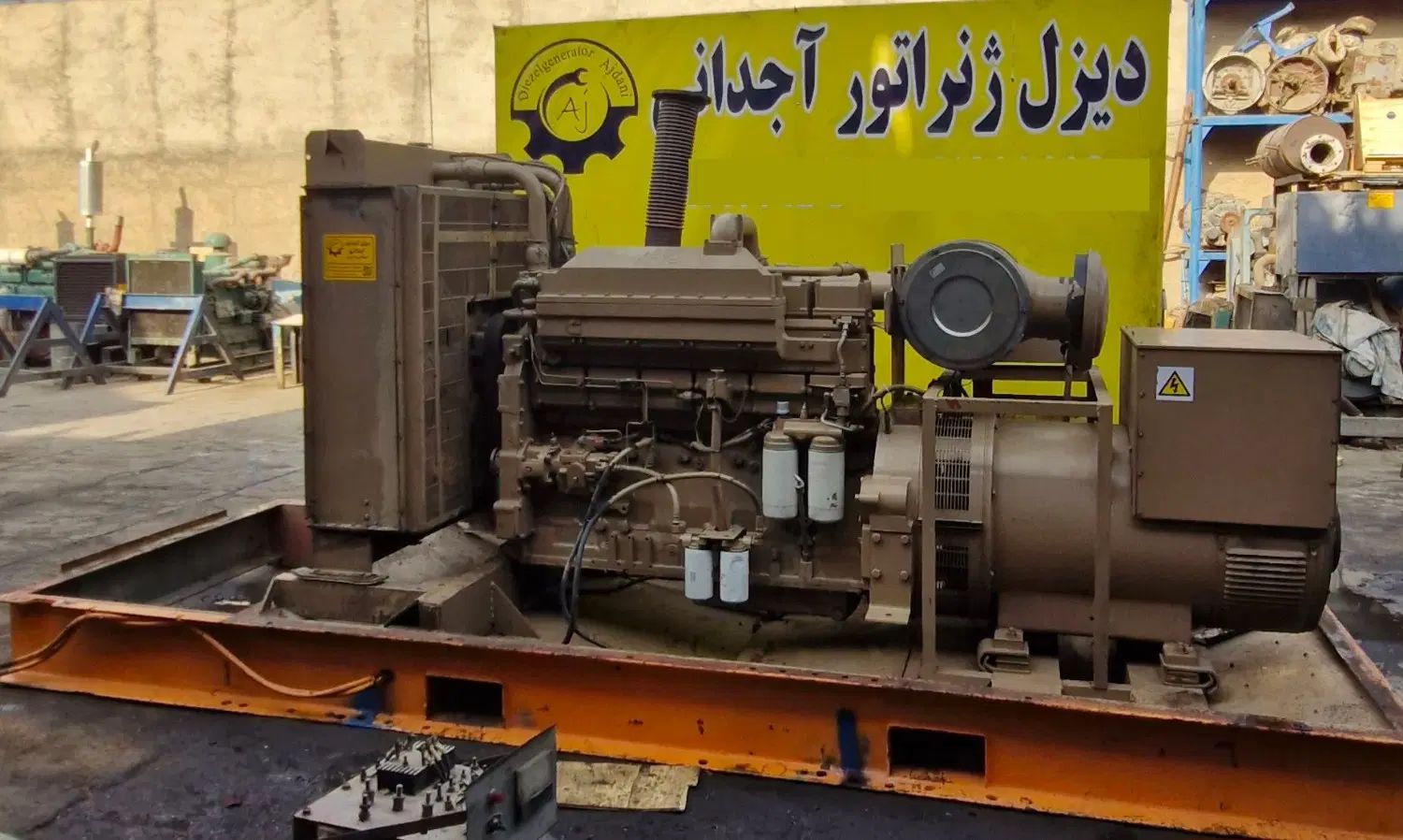 دیزل ژنراتور کامینز KTA19-G3 استمفورد اصلی 550کاوا|ماشین‌آلات صنعتی|مشهد, طبرسی شمالی|دیوار