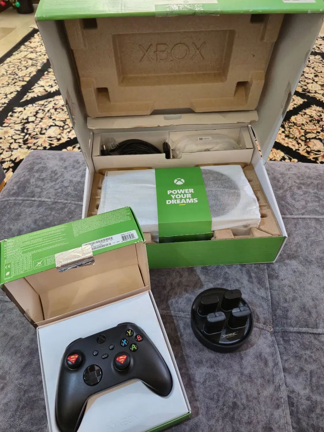 XboxسریS512درحداکبندبادسته اضافی اصلی باتمام وسایل|کنسول، بازی ویدئویی و آنلاین|سنندج, |دیوار