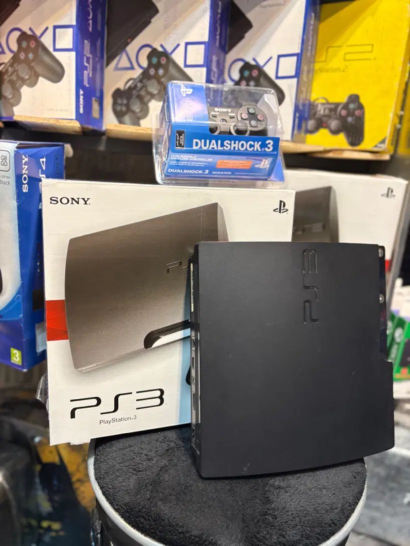 ۵۰۰ /Ps3 slim / با بازی|کنسول، بازی ویدئویی و آنلاین|تهران, نازی‌آباد|دیوار