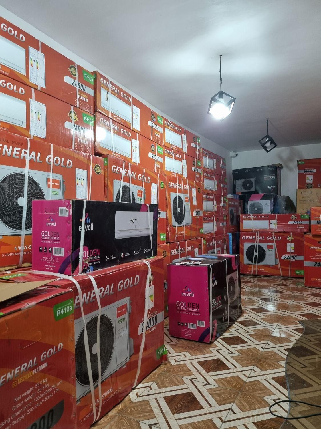 کولر اسپیلت جنرال گلد پلاتنیوم|کولر گازی و فن‌کوئل|رشت, معلم|دیوار