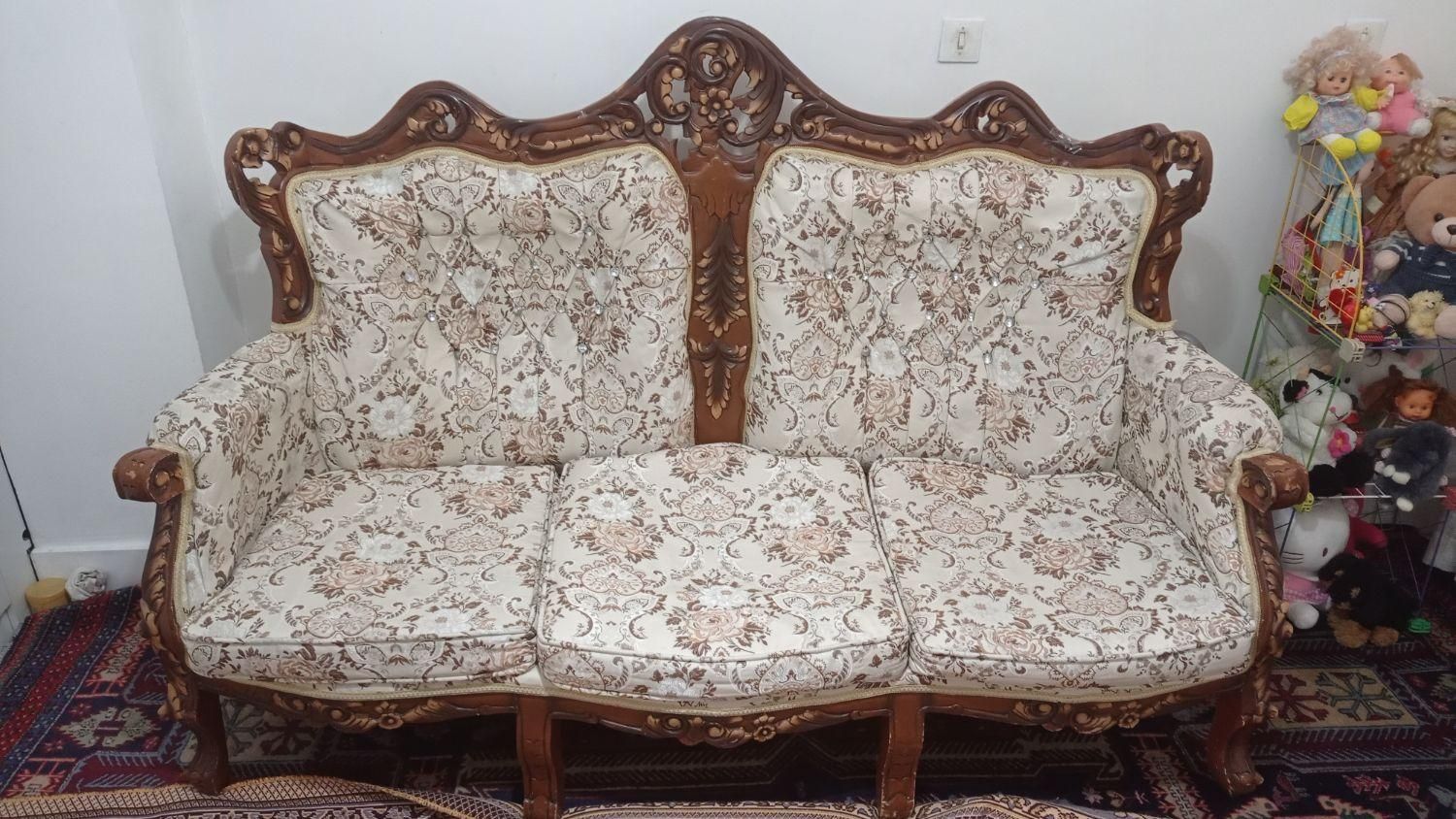 مبل سلطنتی|مبلمان خانگی و میز عسلی|اردبیل, |دیوار