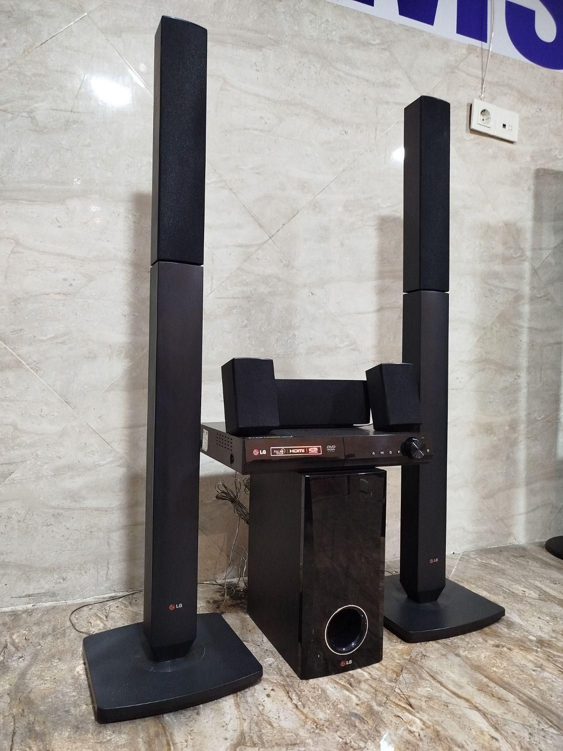 سینما خانگی LG بلوتوث دار|سیستم صوتی خانگی|ساوه, |دیوار