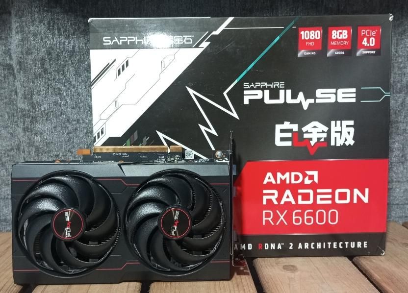 کارت گرافیک RX 6600 SAPPHIRE PULSE|قطعات و لوازم جانبی رایانه|تهران, شیراز|دیوار
