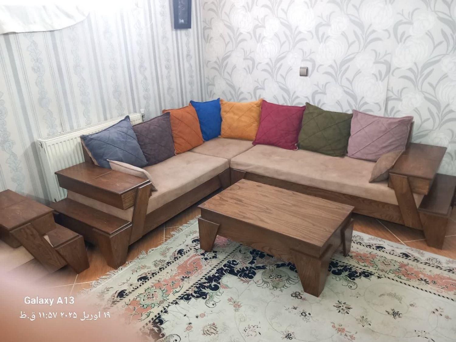 مبل L شرکتی|مبلمان خانگی و میز عسلی|اصفهان, شمس آباد|دیوار