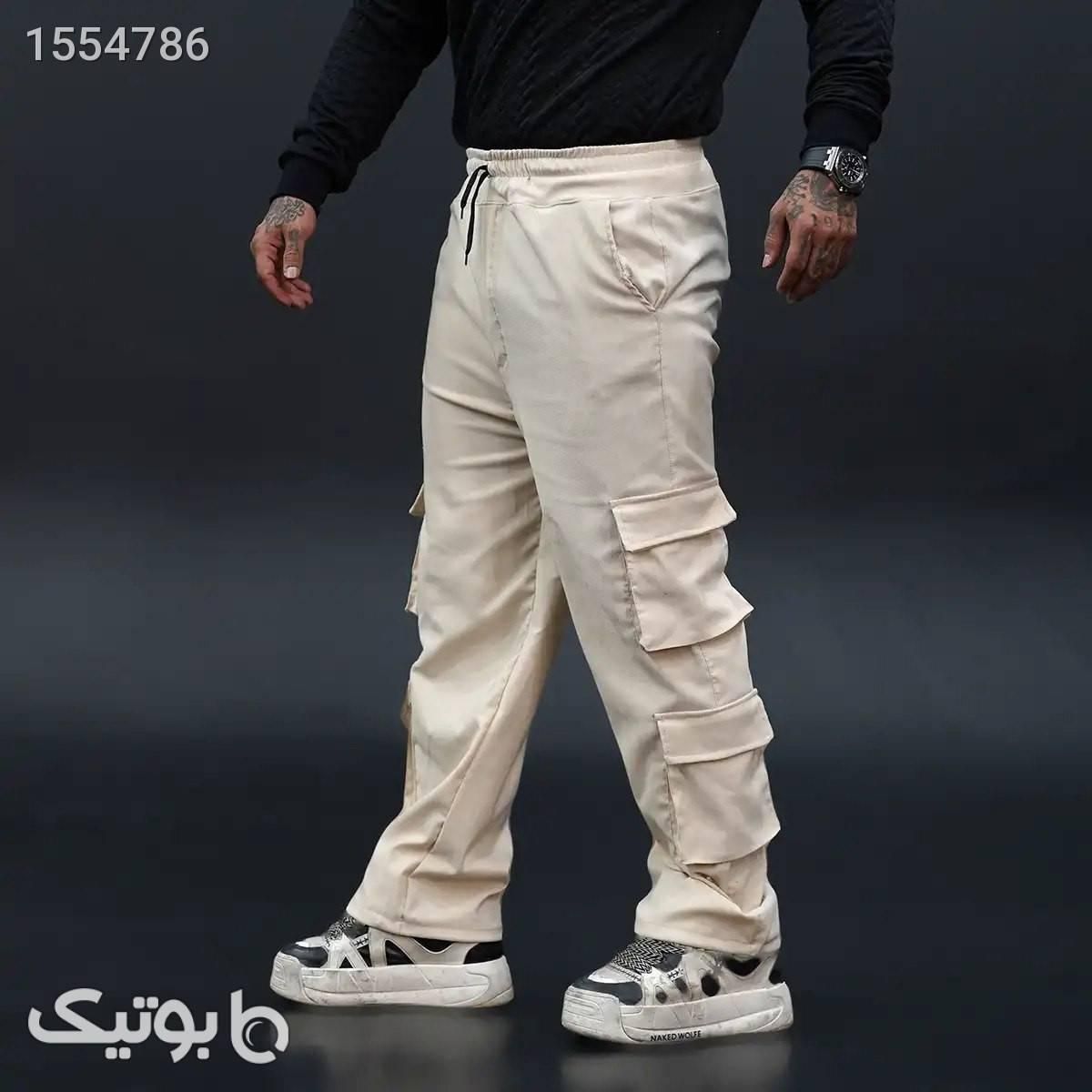 شلوار کاگو ۶ جیب سبز و مشکی و کرم و نسکافه ای|لباس|کرمان, |دیوار