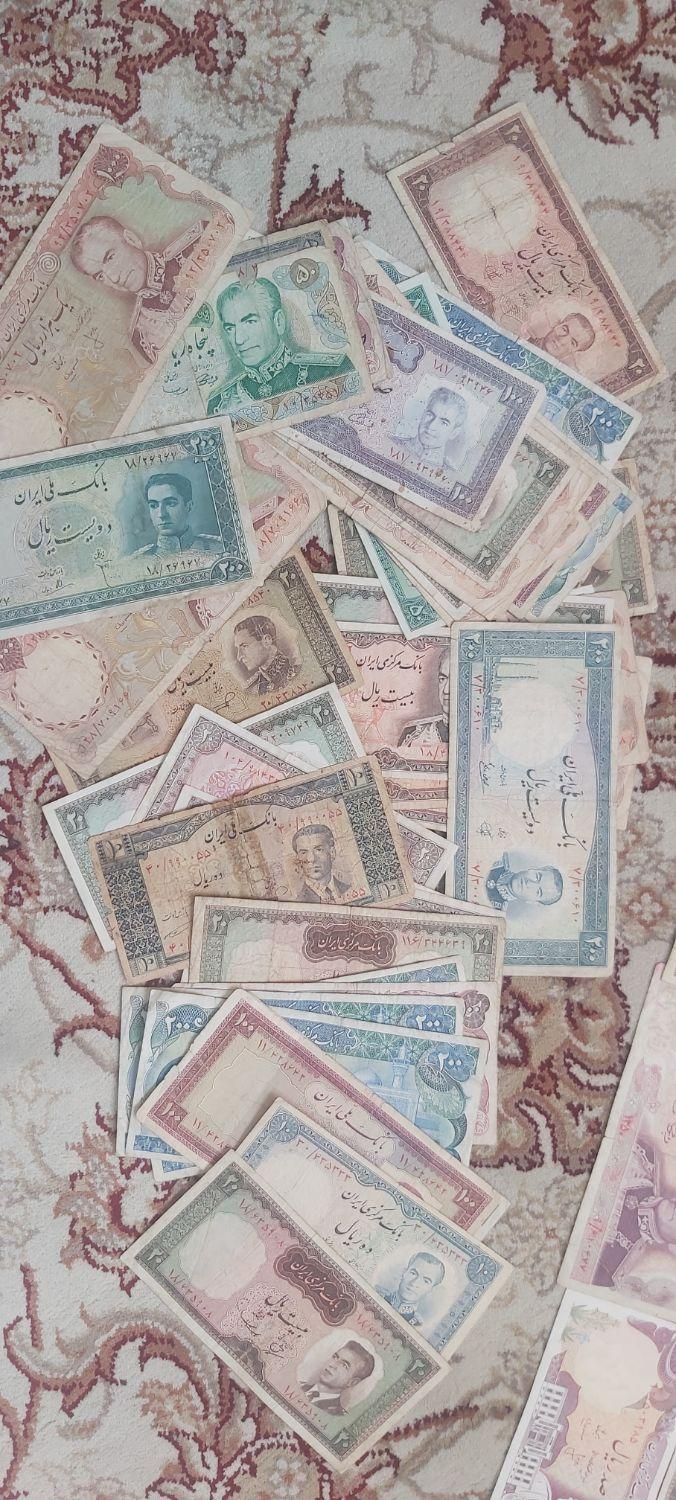 اسکناس شاهی|کلکسیون سکه، تمبر، اسکناس|هشتگرد, |دیوار