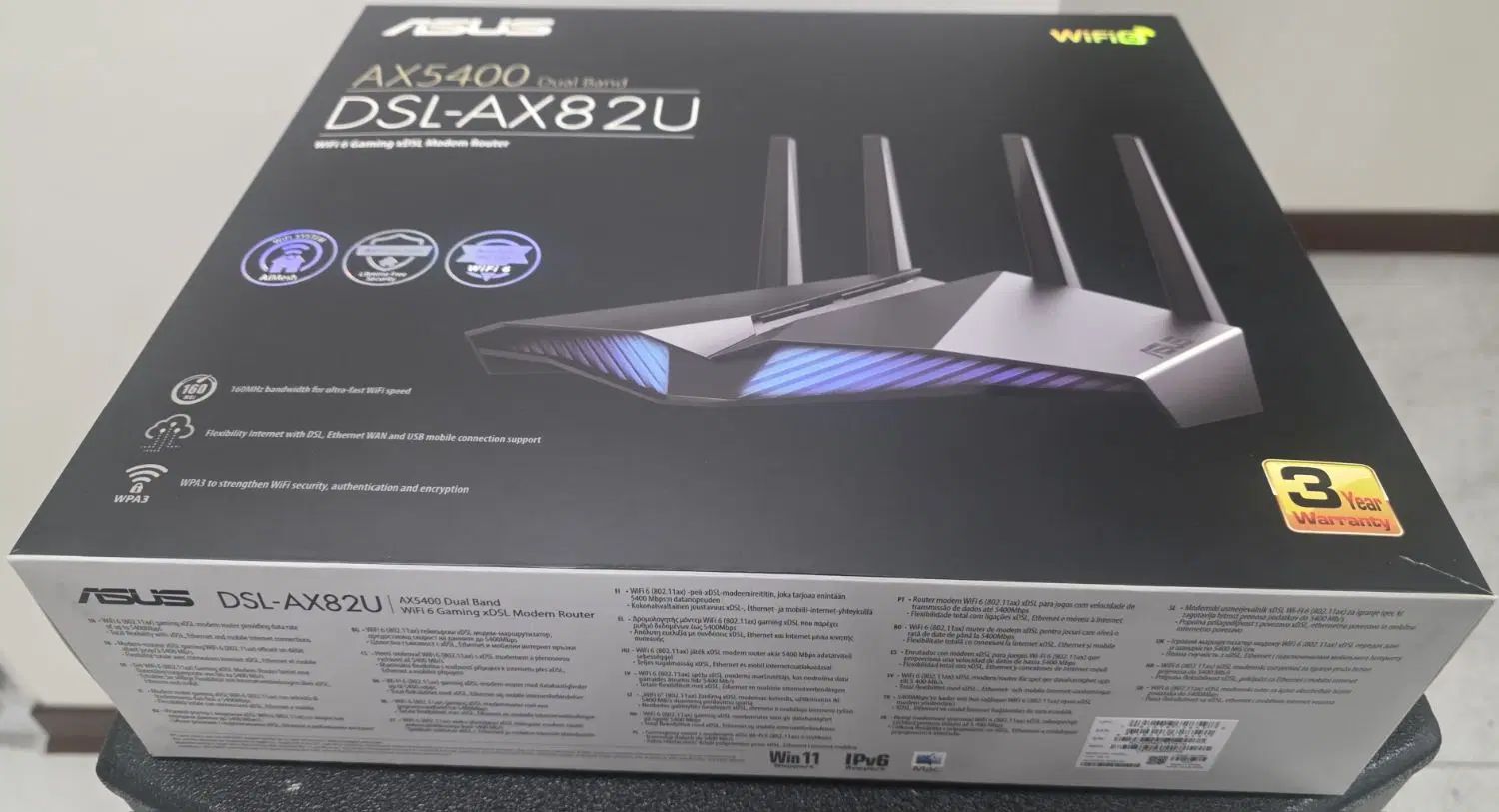 مودم روتر ASUS ایسوز DSL-AX82U|مودم و تجهیزات شبکه|تهران, تهرانپارس غربی|دیوار