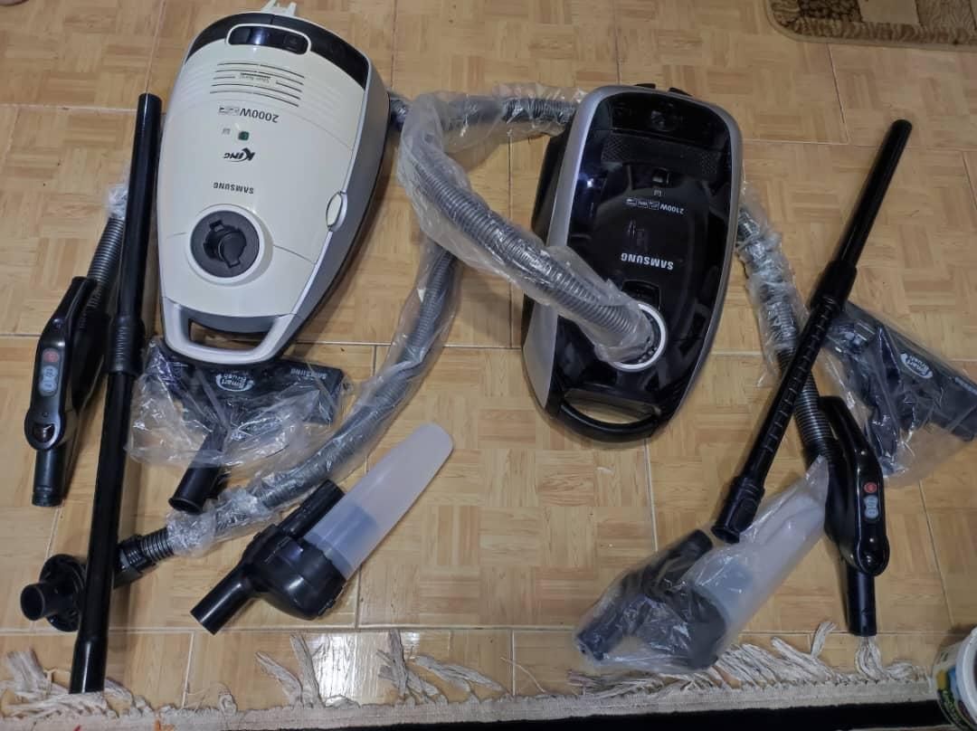 جاروبرقی سامسونگ اصل کینگ و کویین ۲۱۰۰وات کنترلی|جاروبرقی، جارو شارژی، بخارشو|رشت, گلسار|دیوار