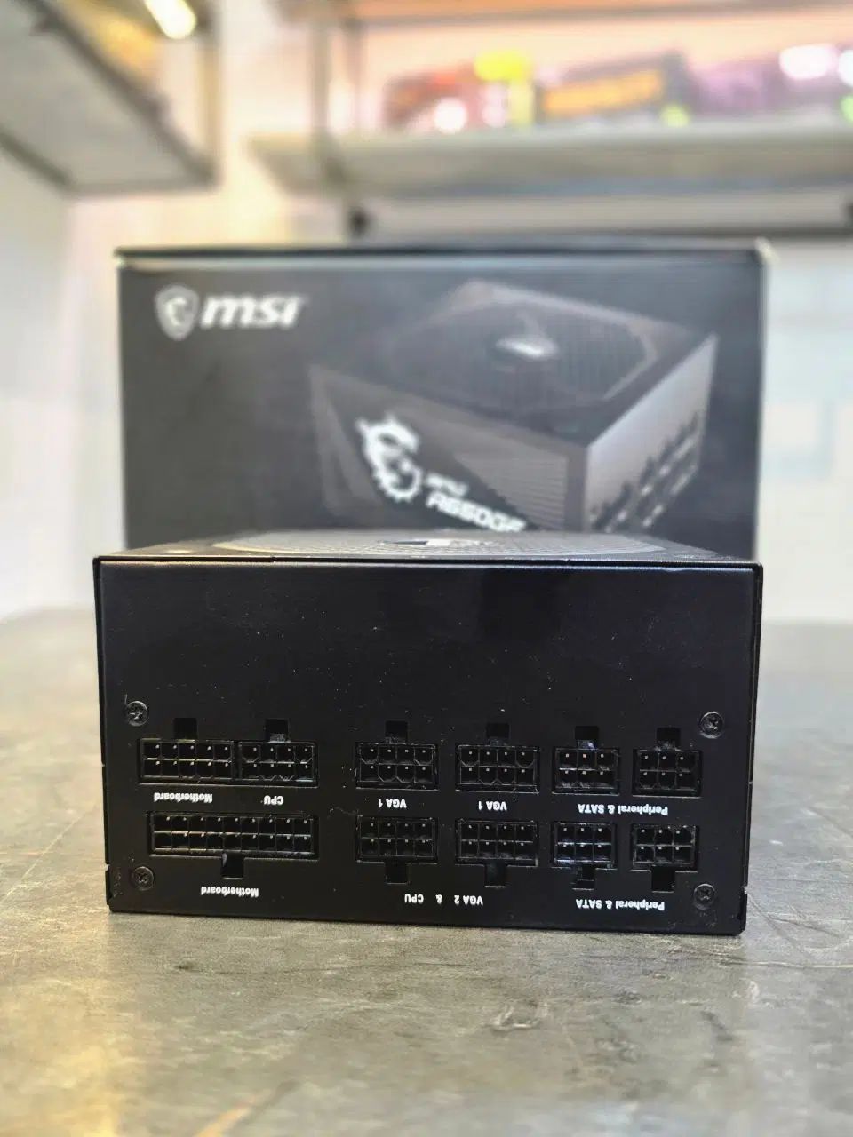 پاور 650وات گلد فول ماژولار msi|قطعات و لوازم جانبی رایانه|مشهد, راهنمایی|دیوار