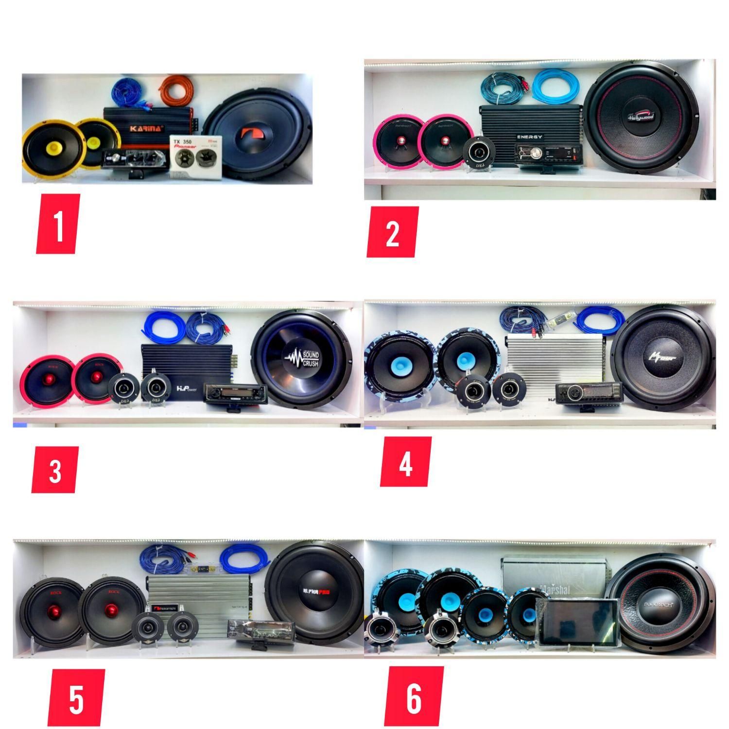 سیستم صوتی|قطعات یدکی و لوازم جانبی|مشهد, طبرسی شمالی|دیوار