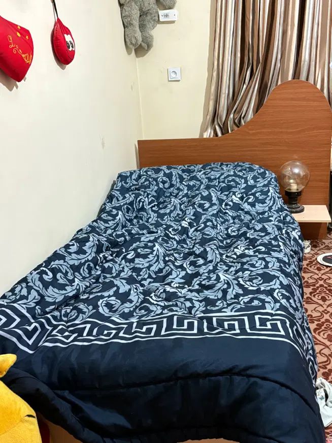 سرویس خواب /تخت/میز ارایش/کتابخانه/درحدنو|تخت و سرویس خواب|پردیس, فاز ۱|دیوار