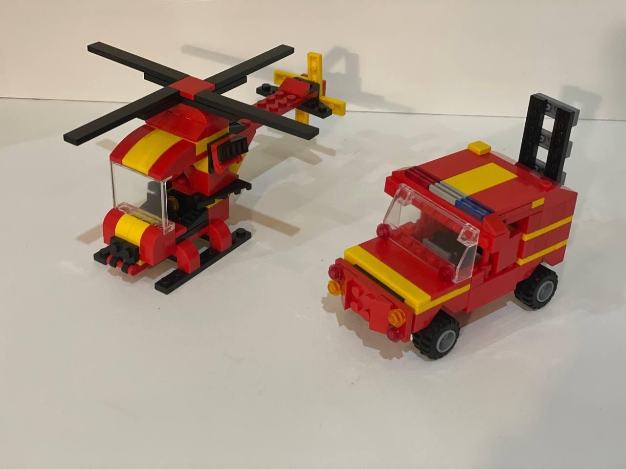 لگو ماشین آتش نشانی و هلکوپتر|کلکسیون و سرگرمی|اصفهان, مهرآباد|دیوار