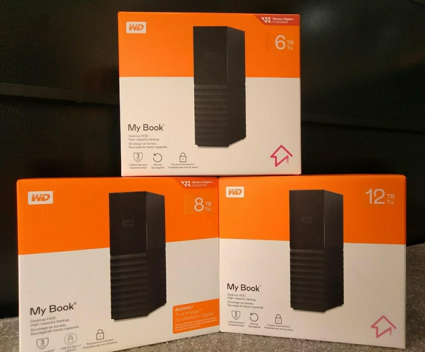 هارد اکسترنال Western Digital My Book|قطعات و لوازم جانبی رایانه|مشهد, کوثر|دیوار