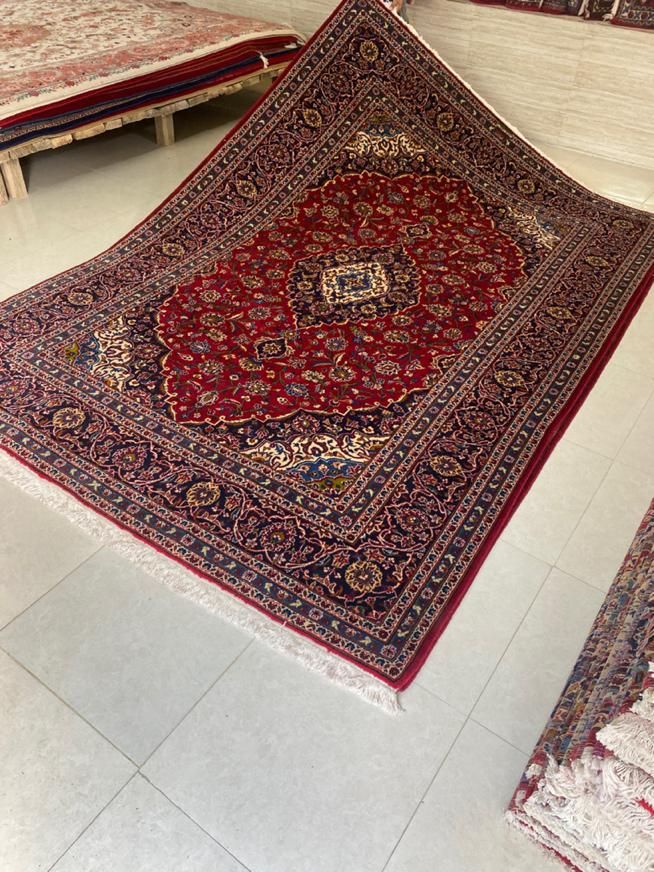 جفت۹ متری کاشان گوشتدار زمینه لاکی|فرش|همدان, |دیوار