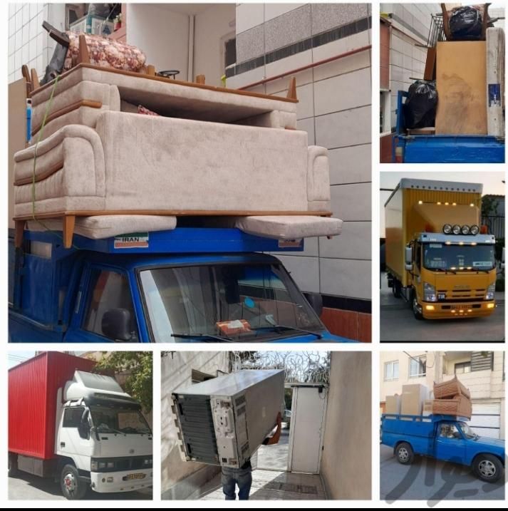 باربری‌حجت‌بارحمل‌اثاثیه‌منزل ‌خاور۶/۵مترکارگرخالی|خدمات حمل و نقل|مشهد, شهرک رازی (شهرک غرب)|دیوار