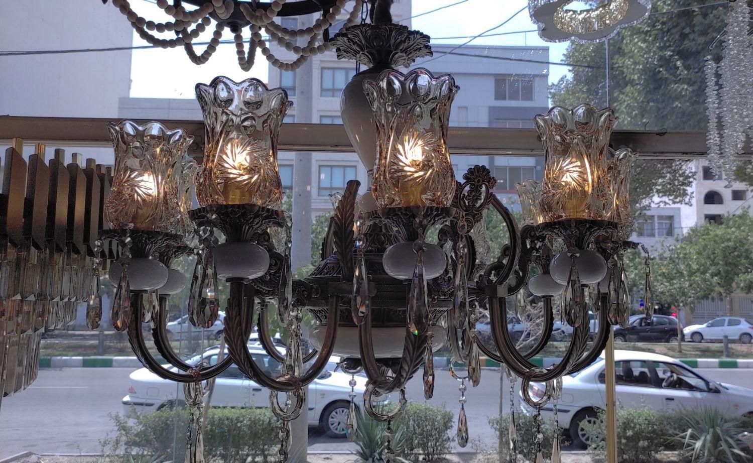 لوستر سنگی جدید|لوستر و چراغ آویز|مشهد, رضاشهر|دیوار