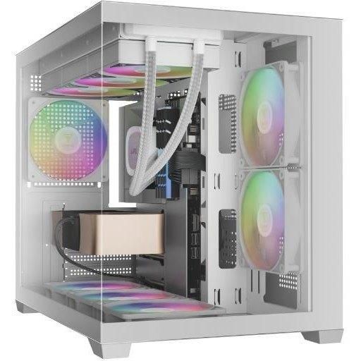 قاب کیس AURA GC10M WH ARGB|قطعات و لوازم جانبی رایانه|قم, عمار یاسر|دیوار