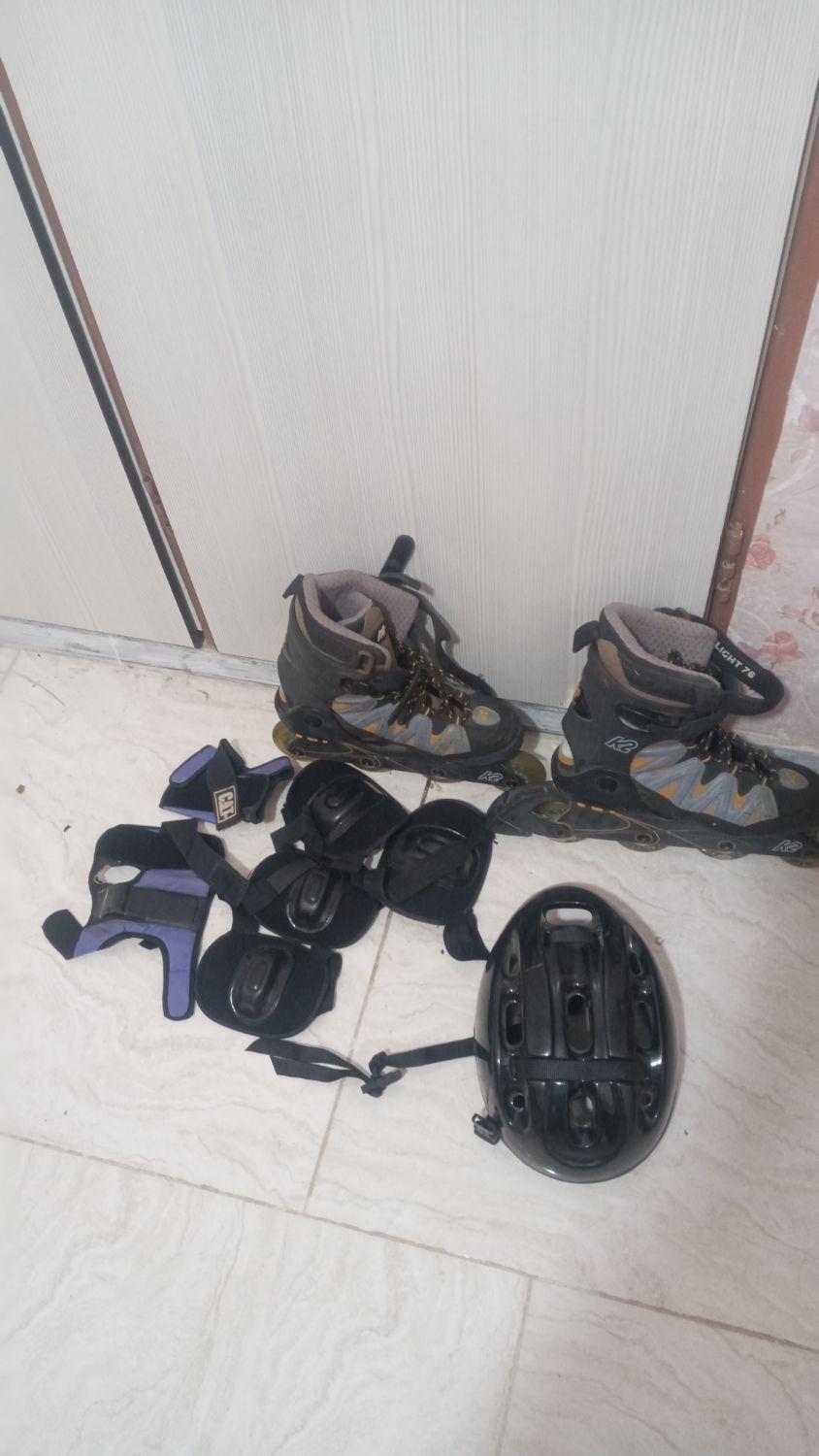 اسکیت شماره۳۸تا۴۰ بندارآلمانی|دوچرخه، اسکیت، اسکوتر|مشکین‌دشت, |دیوار