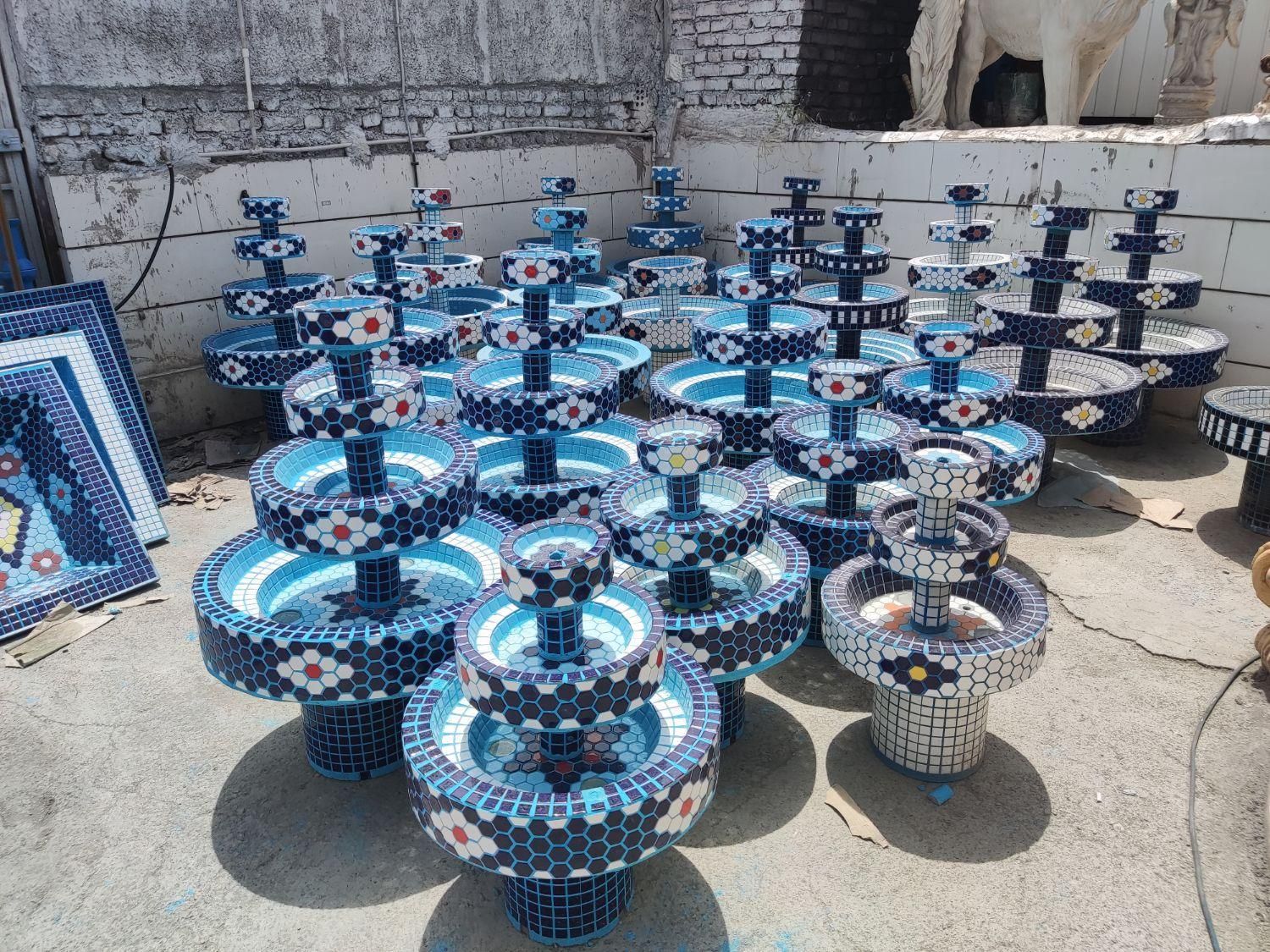 آبنما و حوض شطرنجی کاشیکاری فرشتگان اصل|مصالح و تجهیزات ساختمان|تهران, پونک|دیوار