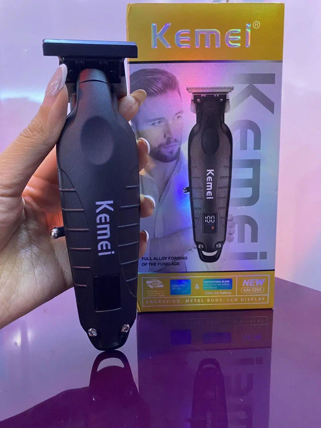 ماشین اصلاح خط زن کیمیKemei Km-2293 فروشگاه آرمان|آرایشی، بهداشتی، درمانی|اصفهان, امامزاده اسماعیل|دیوار