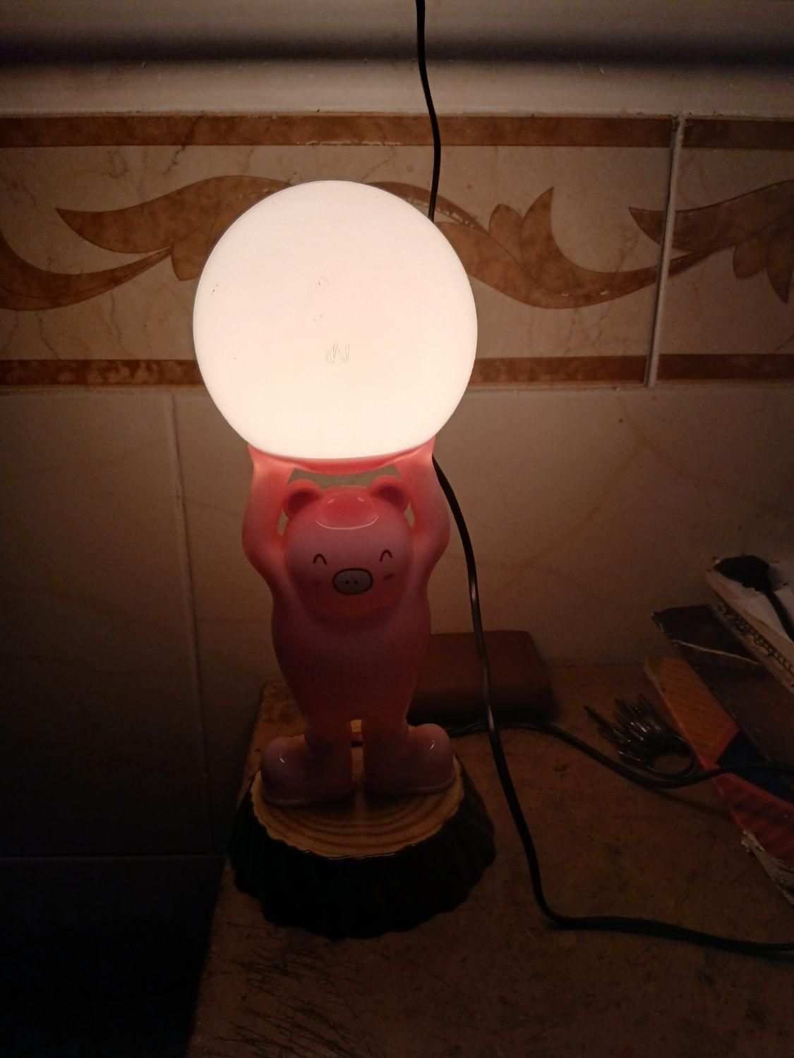 چراغ خواب زیبا|چراغ خواب و آباژور|بندر گناوه, |دیوار