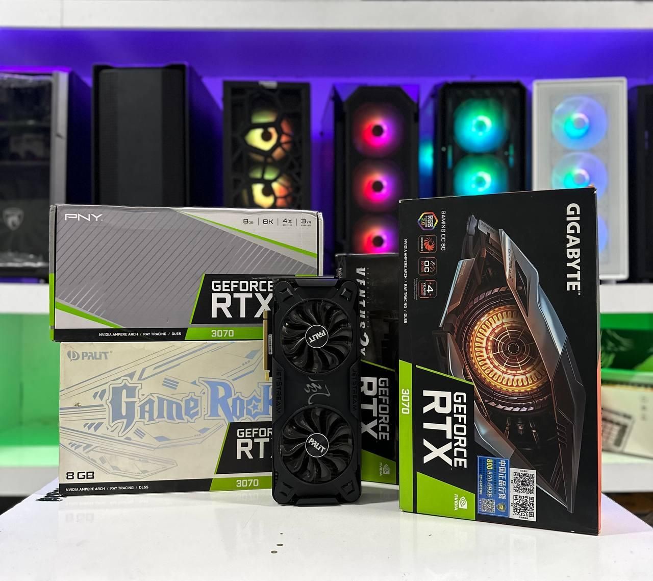 کارت گرافیک RTX3070 8GB GDDR6X با مهلت تست|قطعات و لوازم جانبی رایانه|مشهد, فلسطین|دیوار