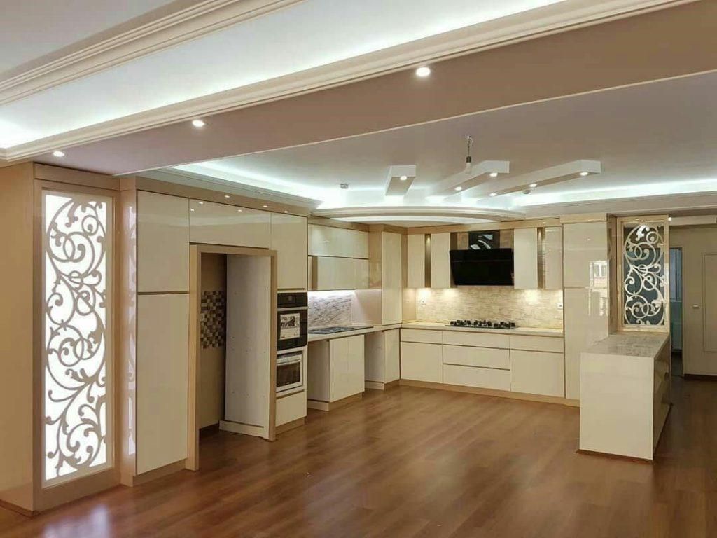 کابینت آشپزخانه رنگ سبز (کد ۱۳۳۹)|مصالح و تجهیزات ساختمان|رشت, استادسرا|دیوار
