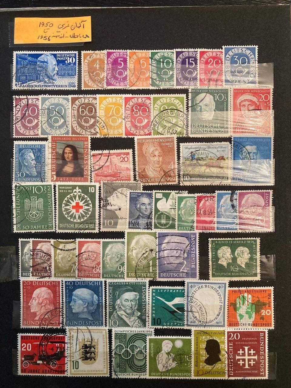 بیش از 150 عدد تمبر های ارزشمند قدیمی آلمان|کلکسیون سکه، تمبر، اسکناس|تهران, محمودیه|دیوار