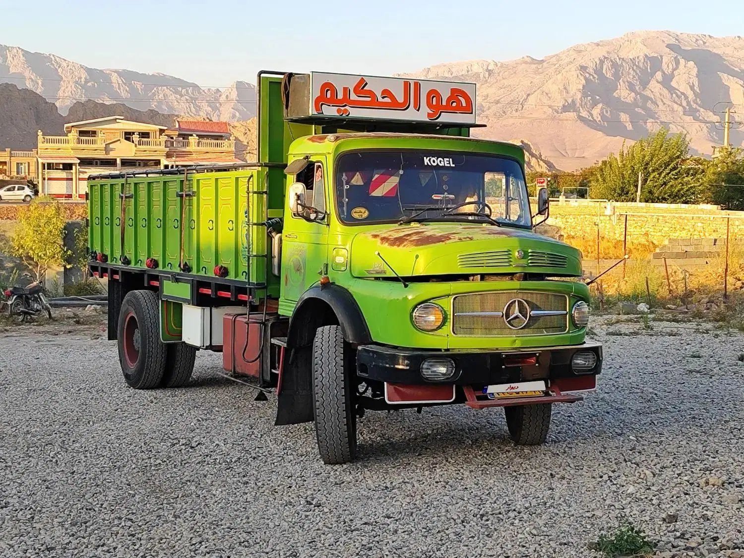 بنزتک باری مدل ۷۰ مزاییده|خودرو سنگین|کرمانشاه, |دیوار