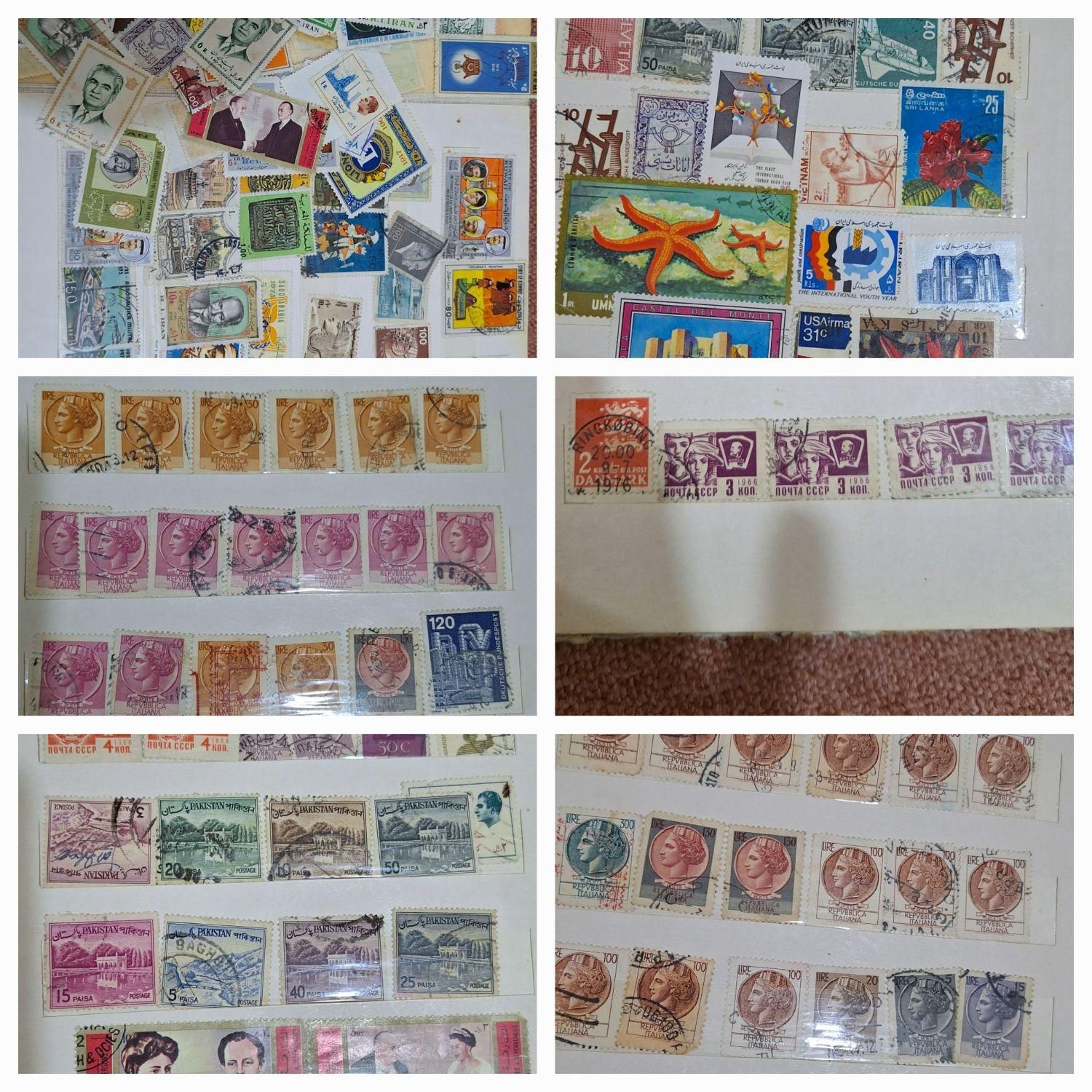 کلکسیون تمبر|کلکسیون سکه، تمبر، اسکناس|مسجد سلیمان, |دیوار