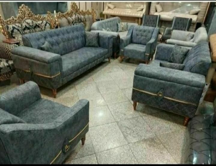 مبل چسترهفت نفره ارتا|مبلمان خانگی و میز عسلی|خمینی‌شهر, |دیوار