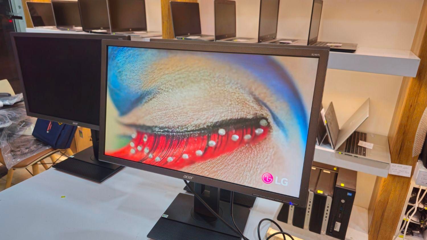 مانیتور ۲۴ اینچ Acer اسپیکر دار|قطعات و لوازم جانبی رایانه|بوشهر, |دیوار