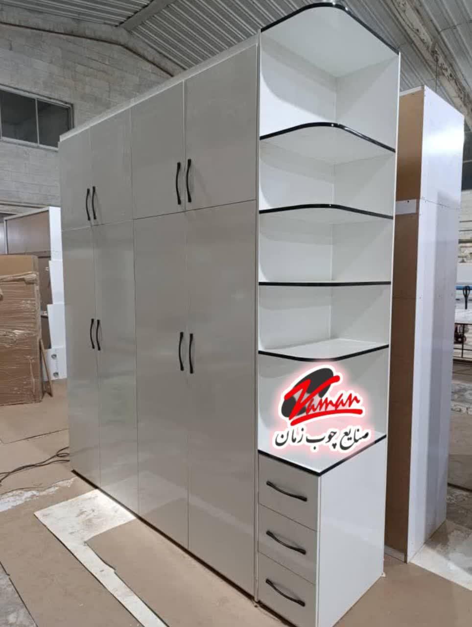 کمد اماده شلف دار فتون کد 156|جاکفشی، کمد، دراور|تهران, جنت‌آباد مرکزی|دیوار