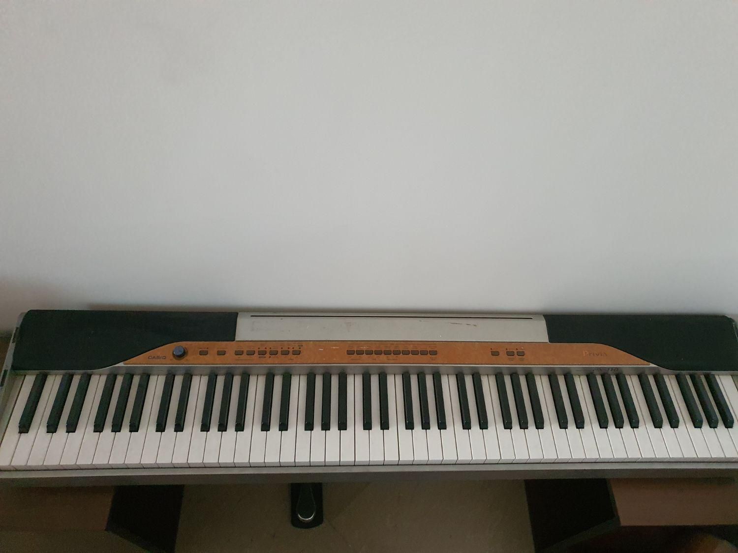 پیانو دیجیتال CASIO PX-110|پیانو، کیبورد، آکاردئون|تهران, شهرک نفت|دیوار