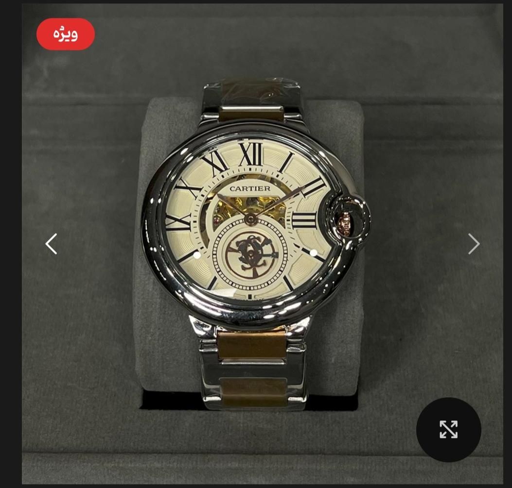 کارتیر اتومات زیرثانیه صفحه جدید cartier|ساعت|مشهد, بهاران|دیوار