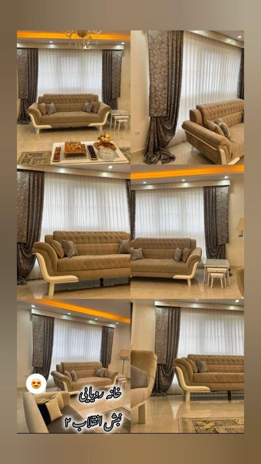 نصب نصاب  پرده فروش اقساطی دوخت رایگان گالری اوپال|پرده، رانر، رومیزی|مشهد, ولیعصر (شهرک غرب)|دیوار
