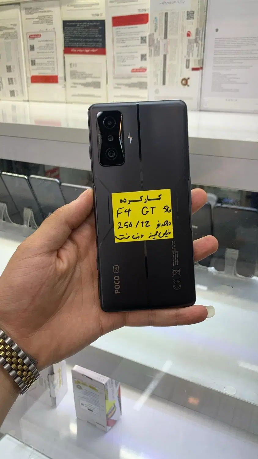 F4 GT 5G 256 rom12 درحد نو|موبایل|تهران, جمهوری|دیوار
