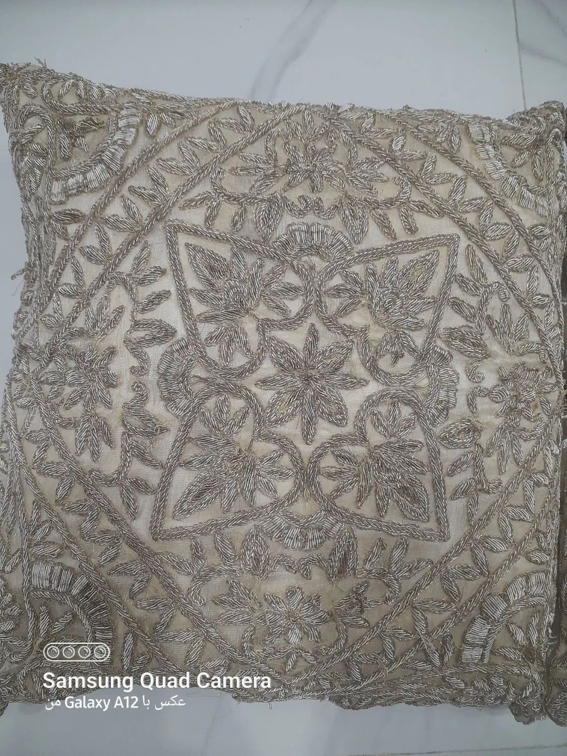 کوسن سرمه دوزی شده|صنایع دستی و سایر لوازم تزئینی|تهران, جابری|دیوار
