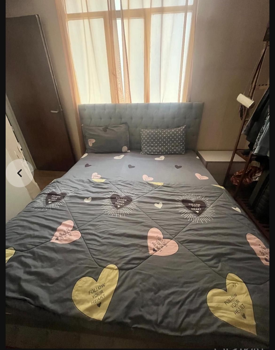 تخت دونفره در حد نو|تخت و سرویس خواب|کرج, چمن|دیوار