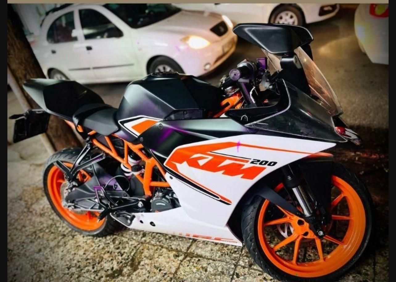 Ktm rc 200|موتورسیکلت|اصفهان, ملک‌شهر|دیوار