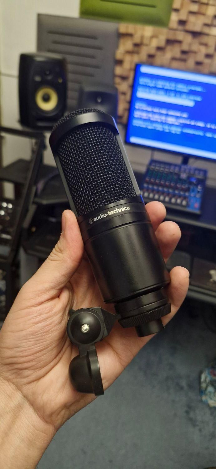 میکروفن کاندنسر آدیو تکنیکا Audio Technica AT2020|سیستم صوتی خانگی|تهران, فاطمی|دیوار