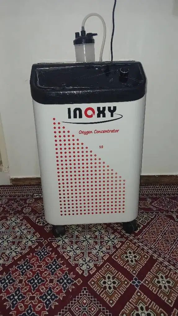 اکسیژن ساز آینوکسی ده لیتری در حد نو بدون صدا|آرایشی، بهداشتی، درمانی|تهران, تهران‌نو|دیوار